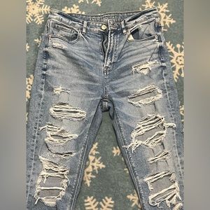 American Eagle mom jeans